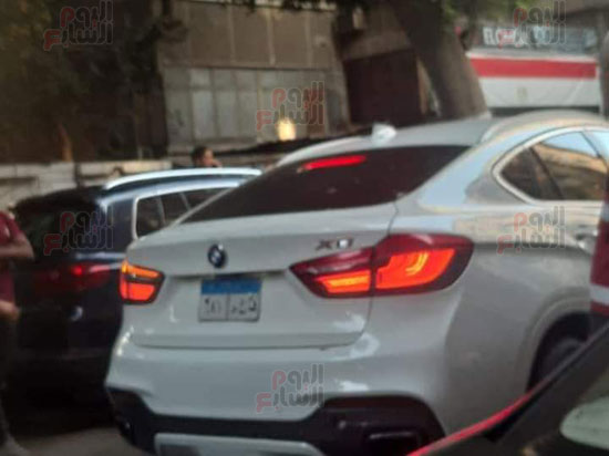 سيارة صالح جمعة بعد الحادث (3)