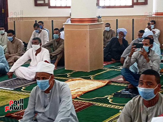  افتتاح مسجد الرحمة بقرية الشغب بمركز ومدينة إسنا (1)