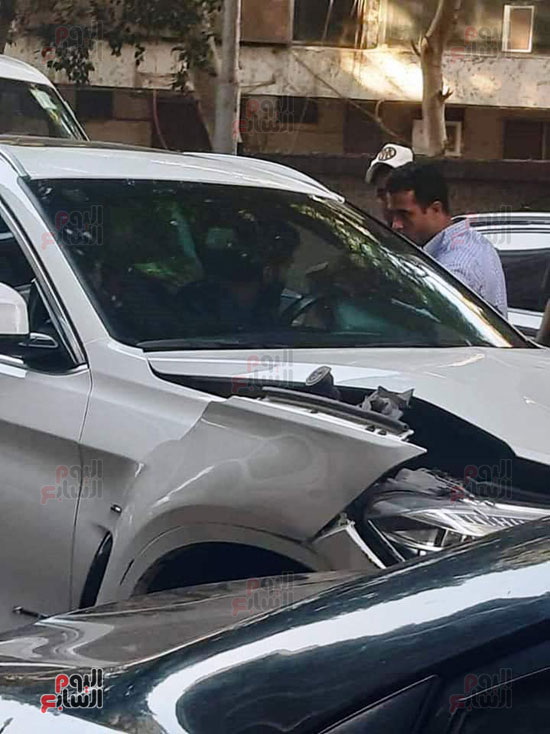 85464-سيارة-صالح-جمعة-بعد-الحادث-(1)