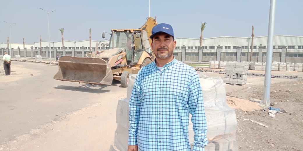 المهندس خالد جابر بالمنطقة الاستثمارية