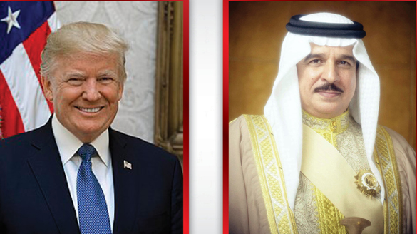 ترامب وملك البحرين