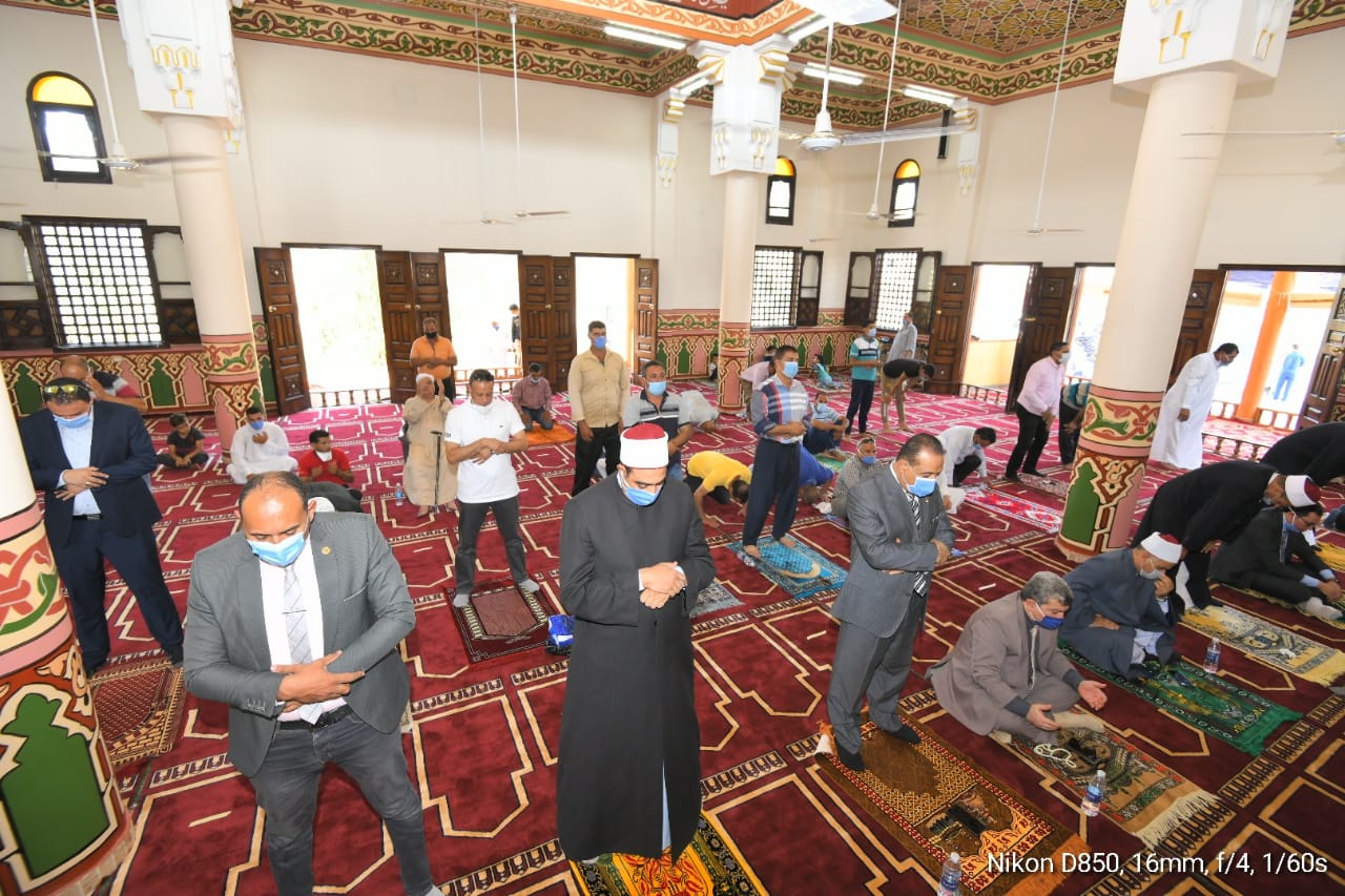 افتتاح مسجد عزبة نزهة كوبرى مشه بمركز المنزلة في الدقهلية (1)