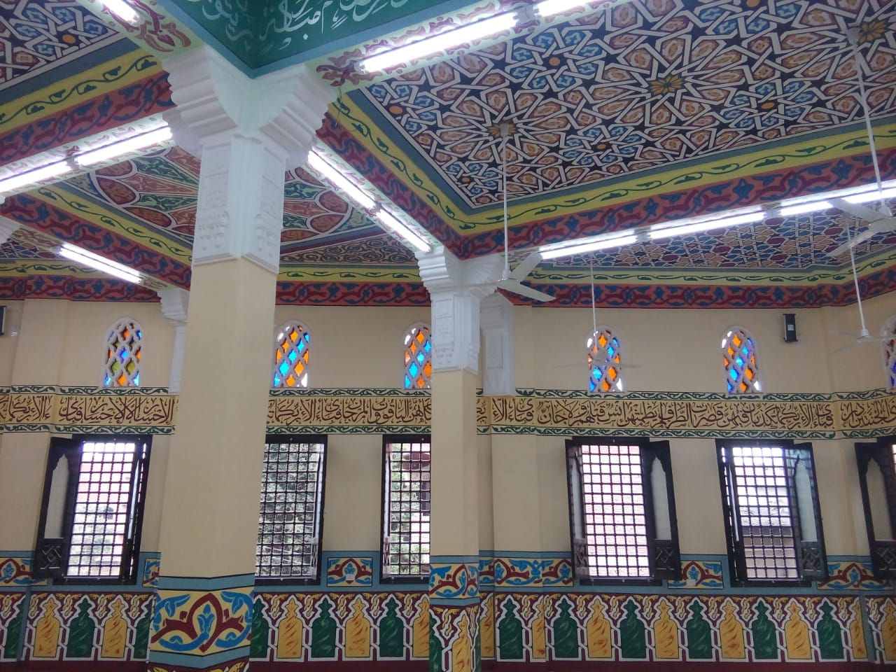 المسجد بعد أعمال التطوير