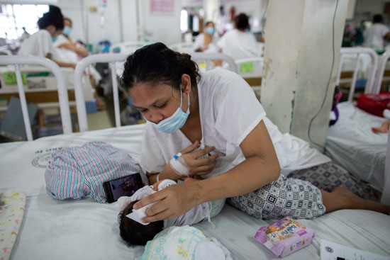 النظافة والرعاية رغم الزحام متوفر في مستشفى الفلبين