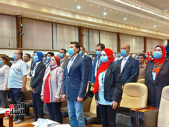 وزير الشباب يشهد الجلسة الأولى لبرلمان الطلائع بالإسكندرية (12)