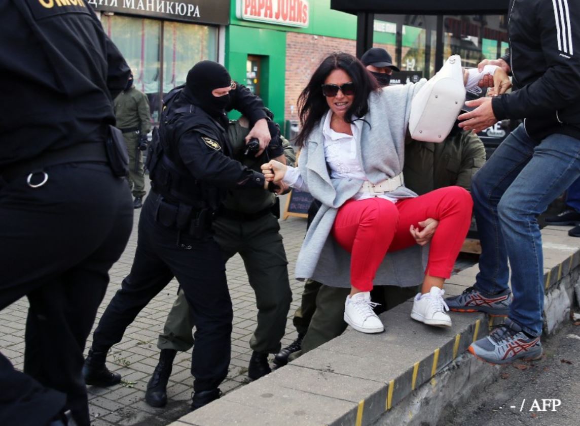 اعتقالات وسط بيلاروسيا
