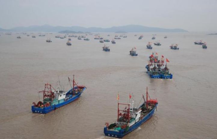 استعدادات لأعمال الصيد في الصين