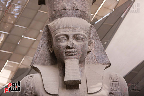 جولة  بالمتحف المصرى الكبير (2)