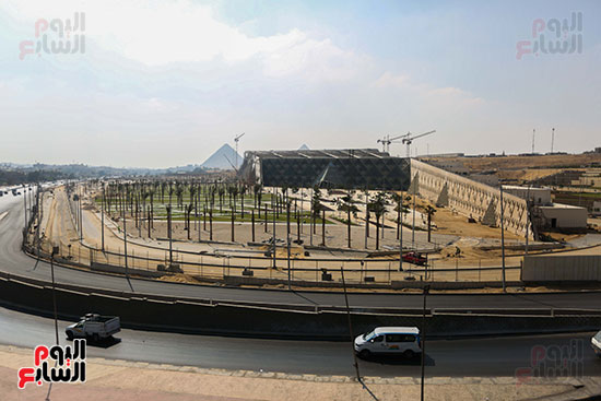جولة  بالمتحف المصرى الكبير (1)