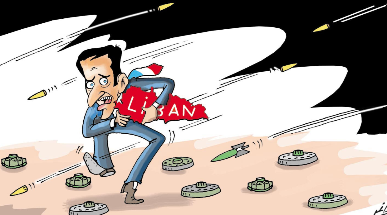 كاريكاتير لبنان