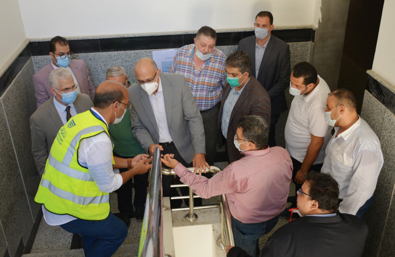  المراحل النهائية لأعمال الإنشاءات بمستشفى الجراحات الجديد بطنطا (2)