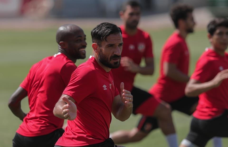 على معلول وجدية فى التدريبات