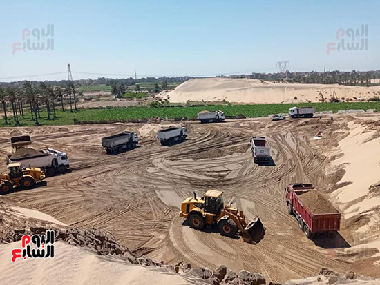 كيف ساهم مشروع الرمال السوداء العملاق بكفر الشيخ  (6)