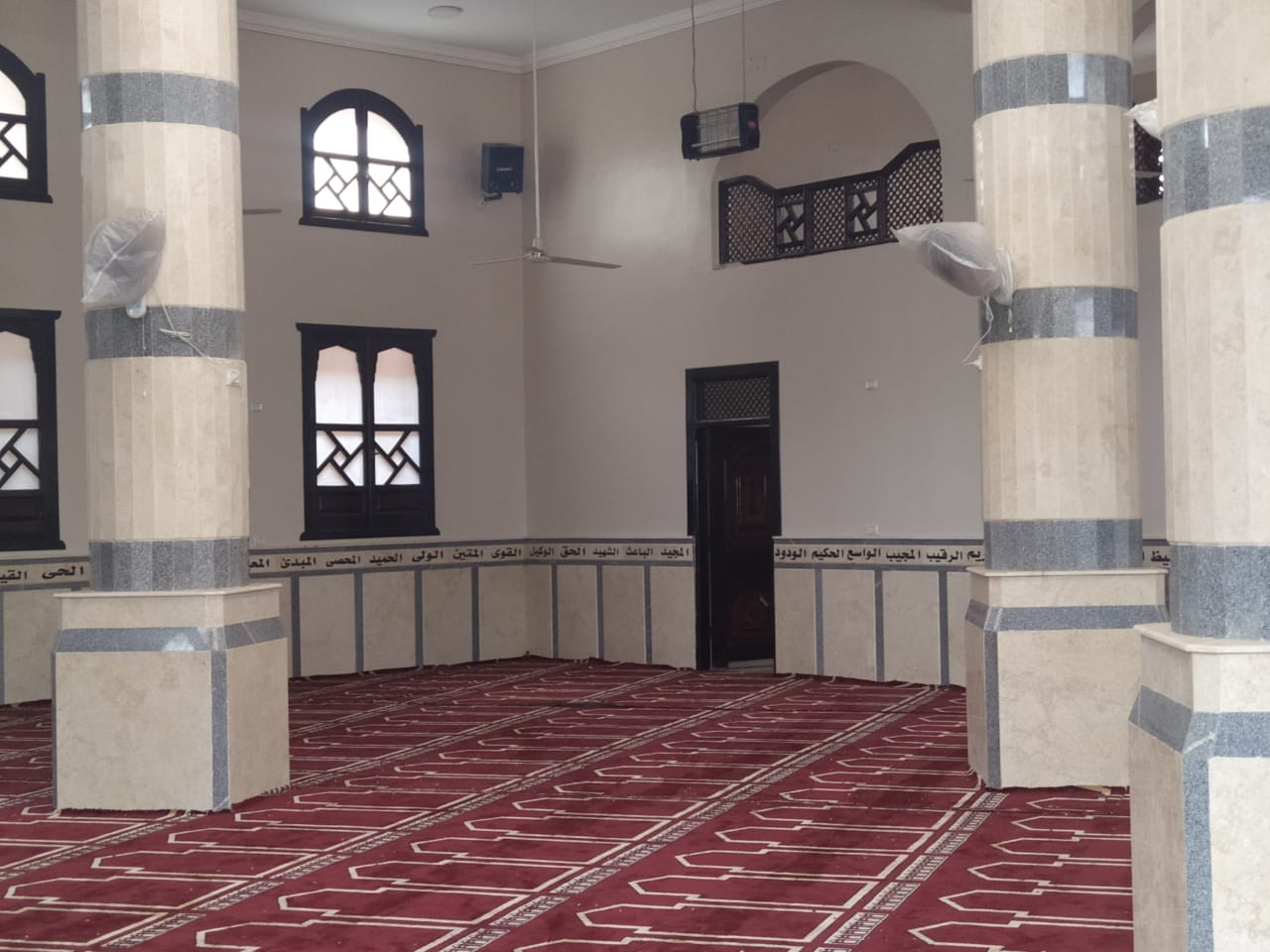 مسجد عزبة مصطفى أفندى قبل الافتتاح