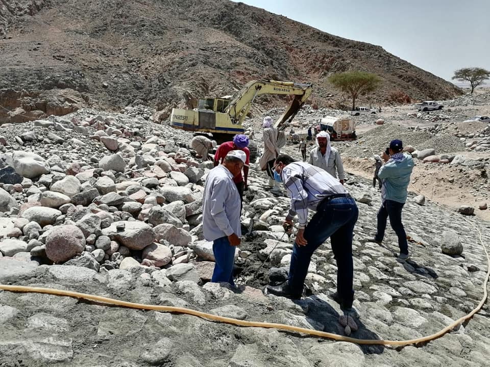 جهود الدولة لحماية جنوب سيناء من أخطار السيول  (9)