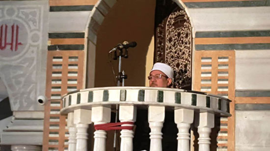  خطبة وزير الأوقاف خلال افتتاح مسجد التقوى (5)