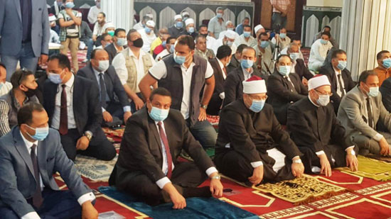 خطبة وزير الأوقاف خلال افتتاح مسجد التقوى (4)