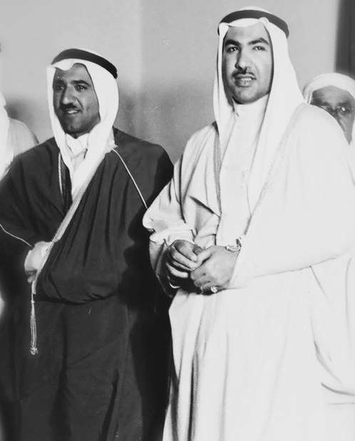 أمير دولة الكويت في صورة نادرة