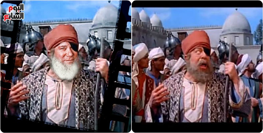 ويليام شانتر في مشهد من فيلم وا إسلاماه