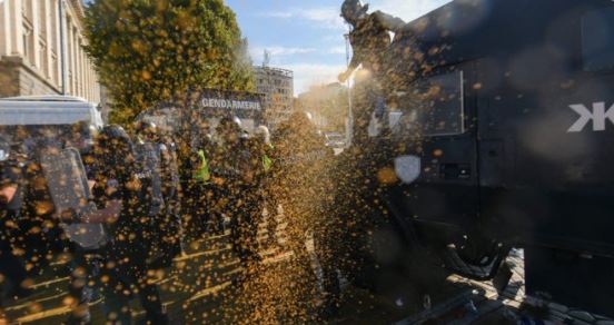اشتباكات بين شرطة بلغاريا ومحتجين