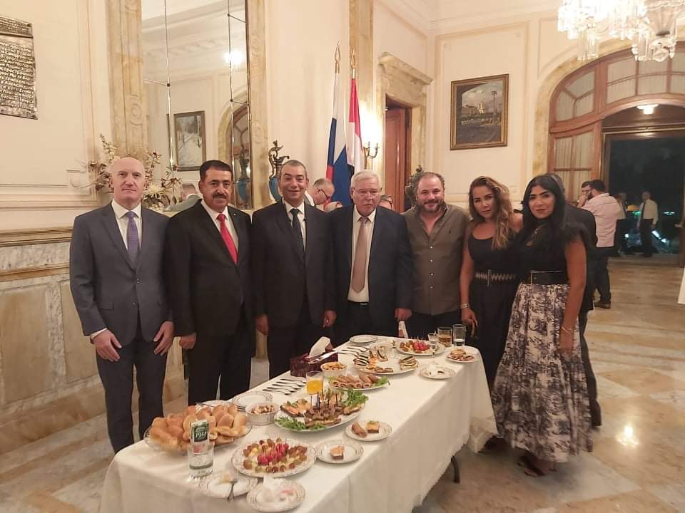 إحتفالية تسلم قنصل فلسطين بالإسكندرية عمادة السلك الدبلوماسي (2)