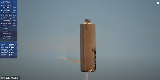 صاروخ spacex