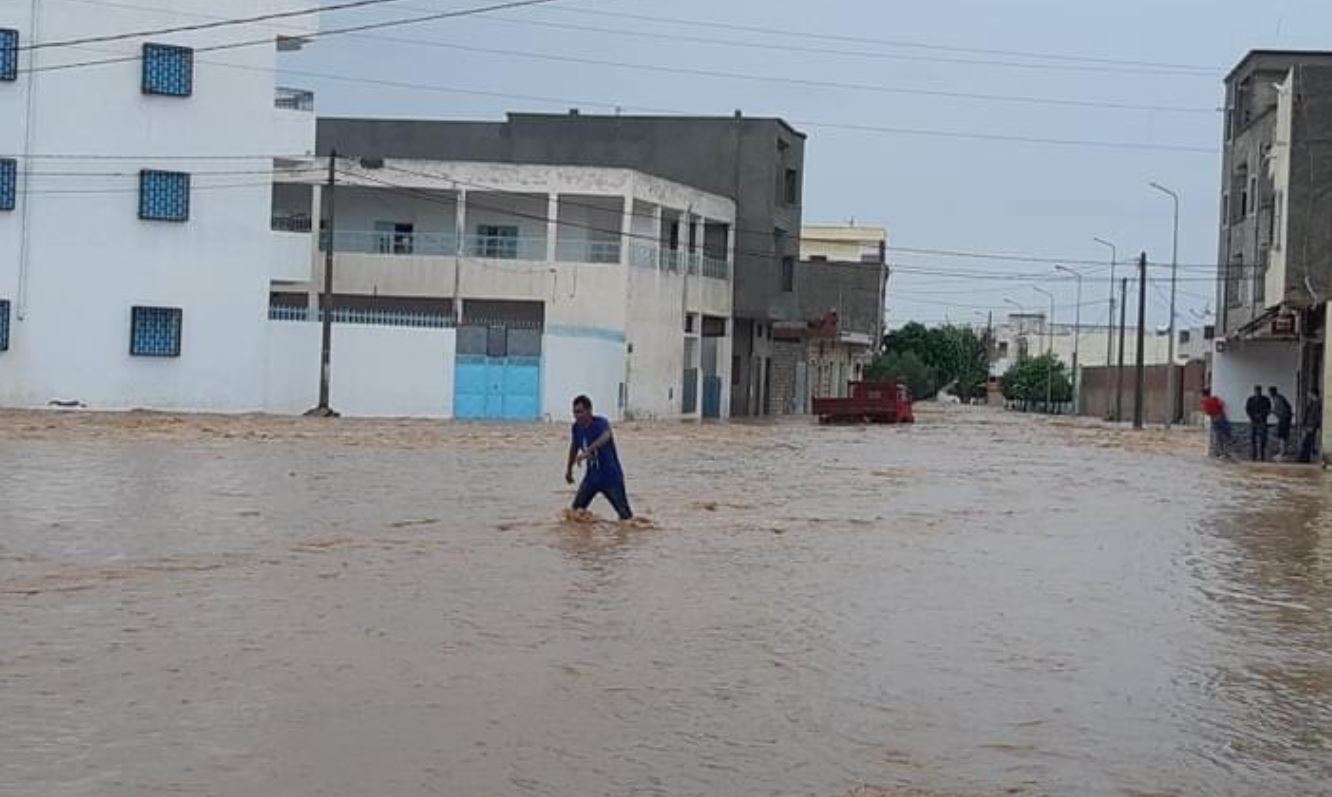 أمطار غزيرة في تونس