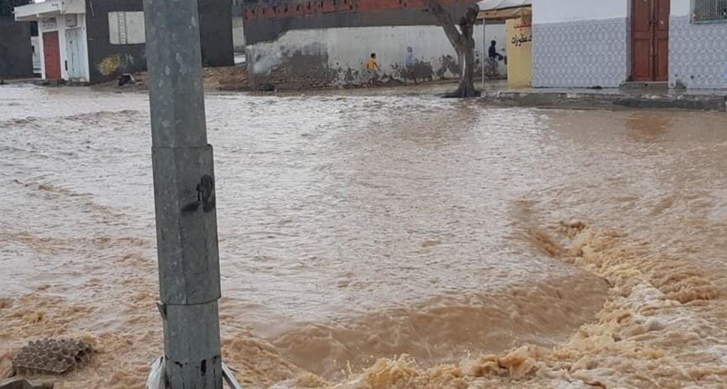 هطول أمطار في تونس