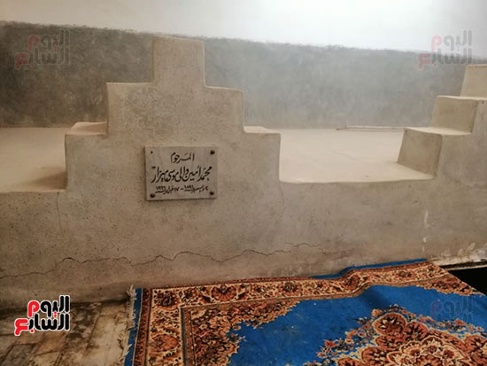 شاهد قبر يوسف والى وزير الزراعة الأسبق قبل دقائق من دفنه اليوم السابع