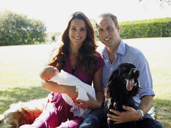 كيت بعد ميلاد الأمير جورج