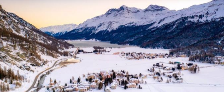 الجنة الشتوية فى سويسرا