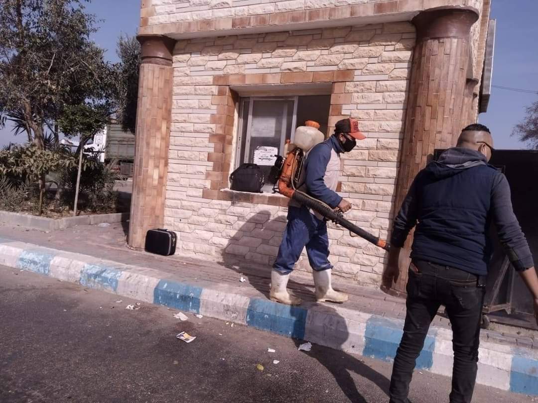 تعقيم قسم الشرطة تعقيم قسم الشرطة