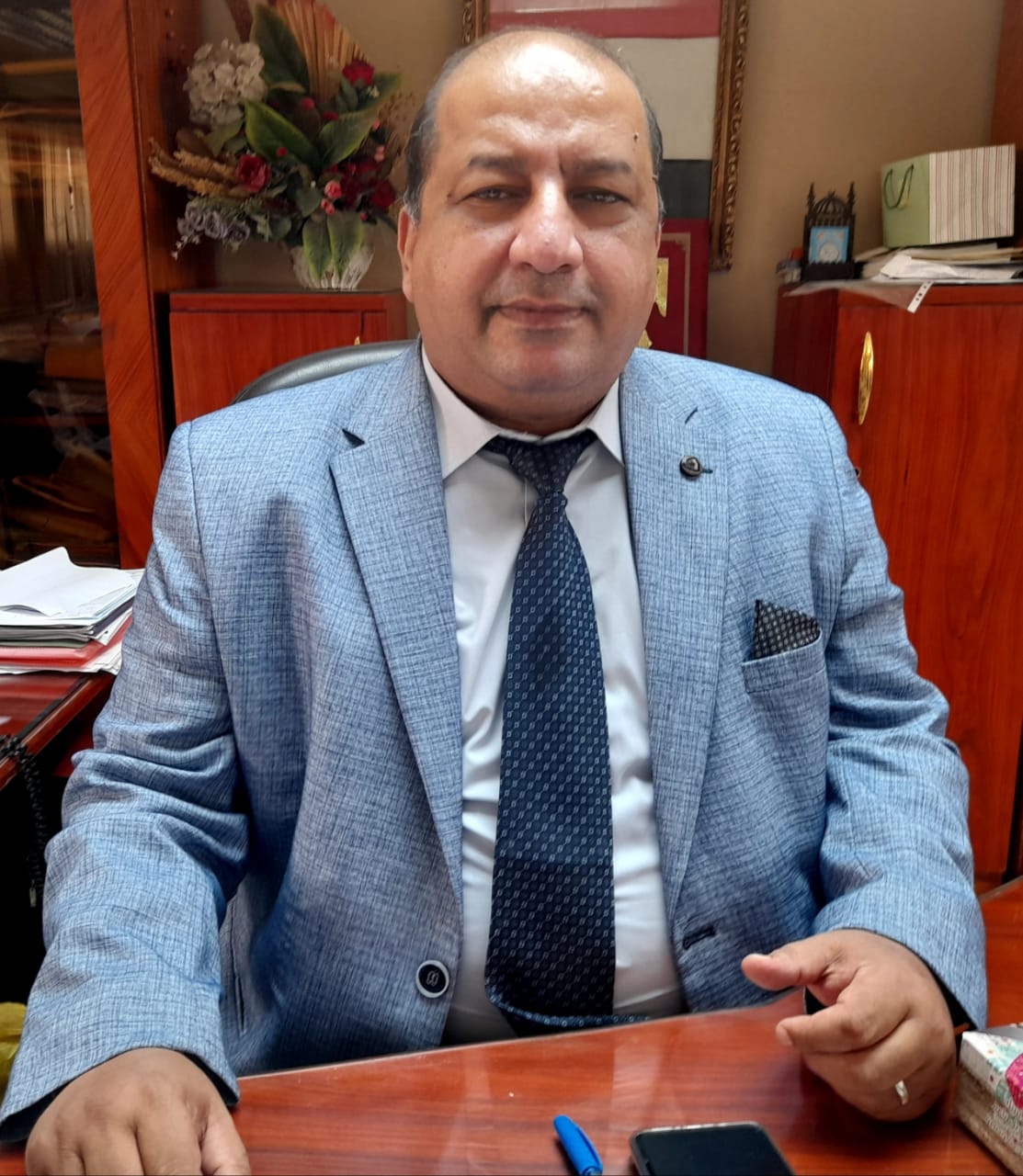 الدكتور أحمد رجب عميد كلية الآثار بجامعة القاهرة