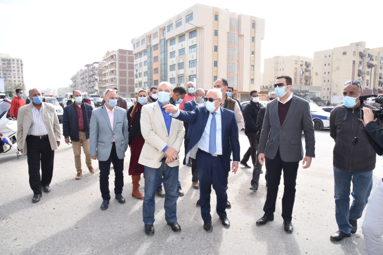 محافظ بورسعيد يفتتح مشروعات مشكاة نور بعد تطوير 1340 وحدة سكنية (2)