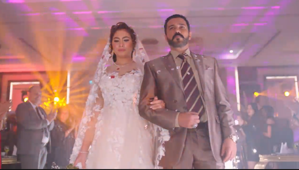زواج محمد رجب وهاجر أحمد
