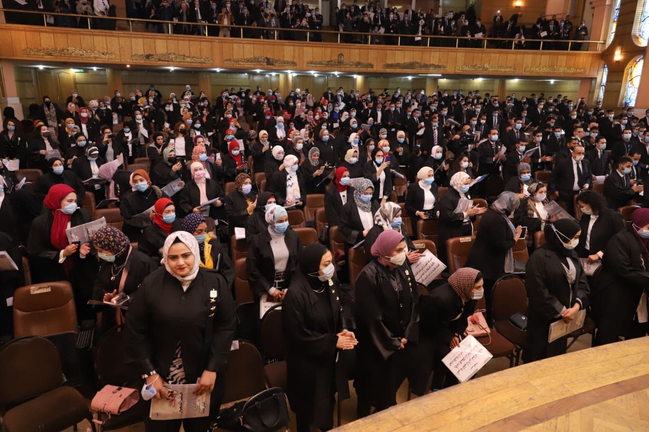 نقابة المحامين تنظم حلف اليمين القانونية لمحامى شمال وجنوب القاهرة (9)