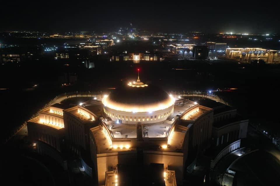 مبنى مجلس النواب فى العاصمة الإدارية الجديدة تحفة معمارية