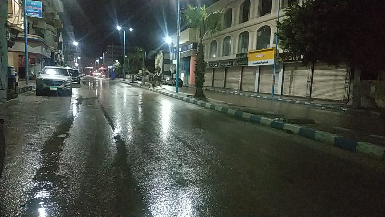 حالة الطقس فى شوارع محافظة مطروح (1)