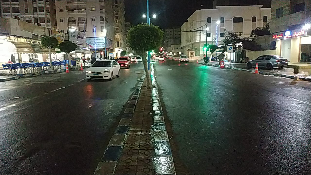 حالة الطقس فى شوارع محافظة مطروح (2)