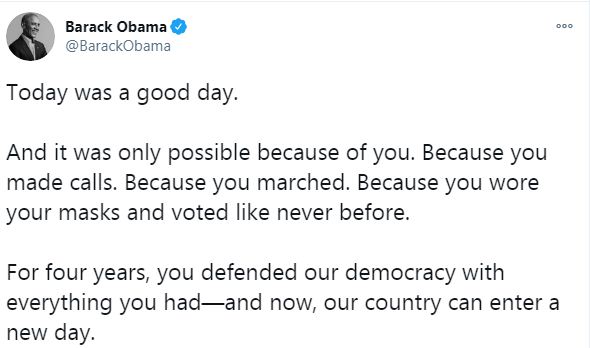 اوباما على تويتر