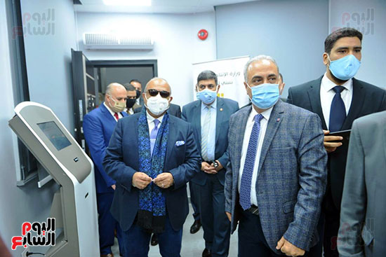 افتتاح مكتب السجل التجارى النموذجي بمنطقة شمال القاهرة (36)
