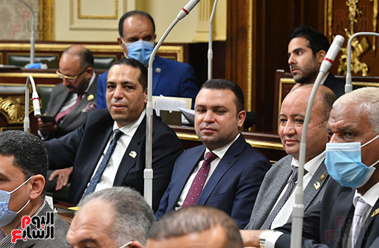 جلسة مجلس النواب برئاسة المستشار حنفي جبالي رئيس المجلس وبيان الدكن (19)