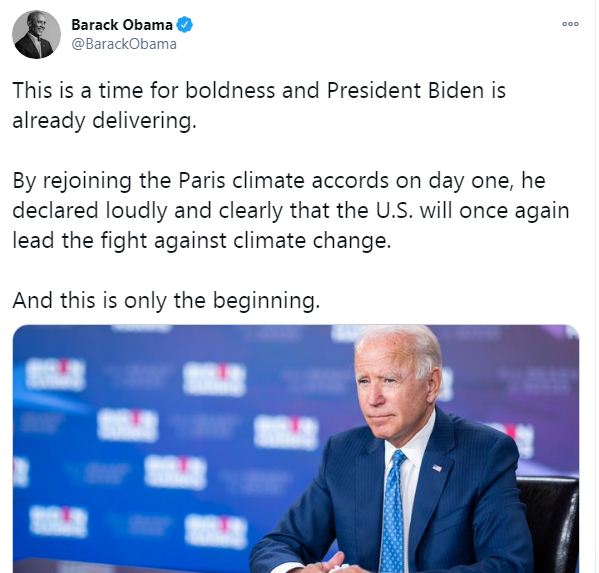 باراك اوباما على تويتر