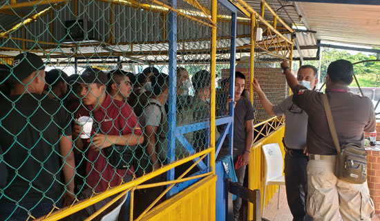 مركز احتجاز المهاجرين فى المكسيك