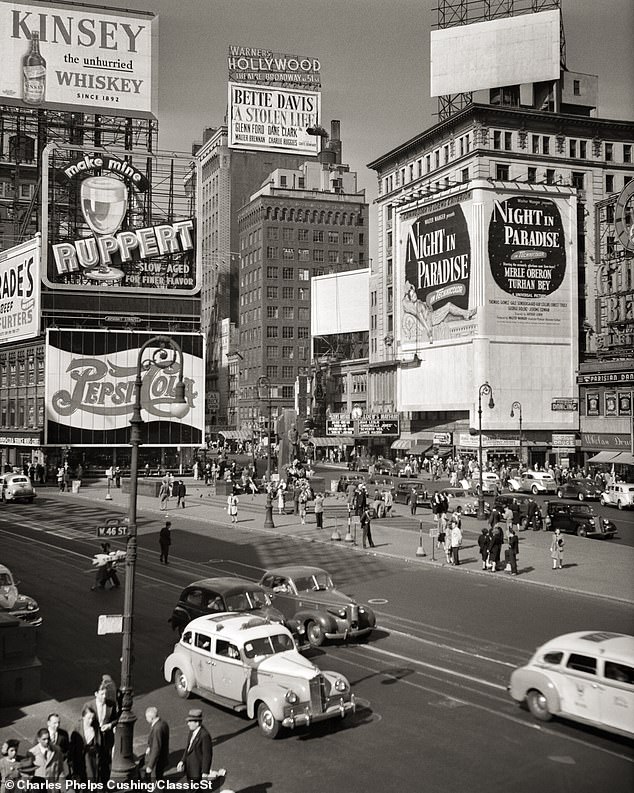 تم التقاط صورة لمدينة نيويورك عام 1946