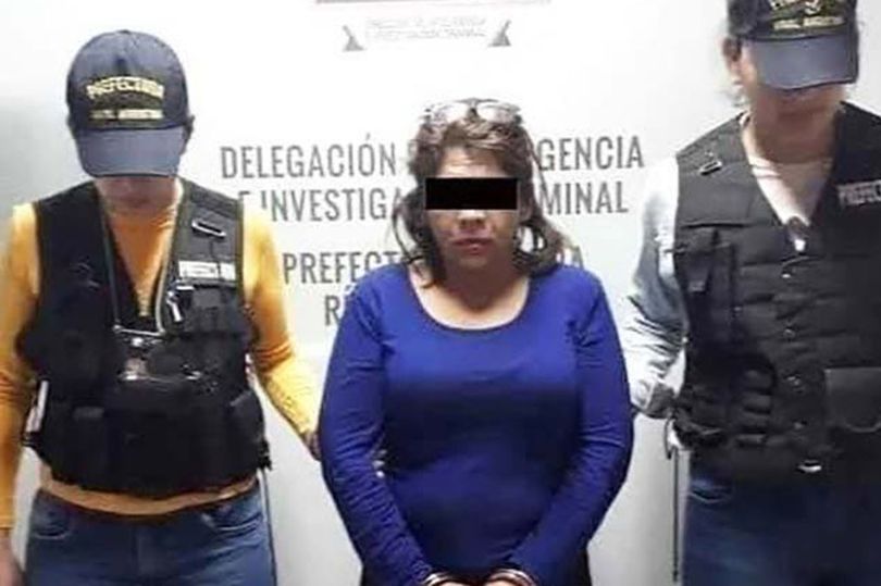 تم القبض على الزوجة من قبل السلطات في المكسيك