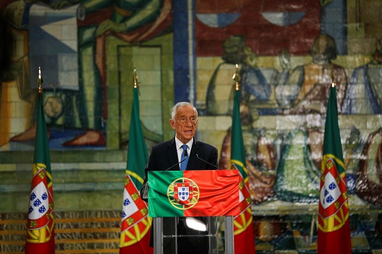 الرئيس البرتغالي مارسيلو ريبيلو دي سوزا