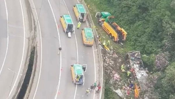 حادث حافلة فى البرازيل