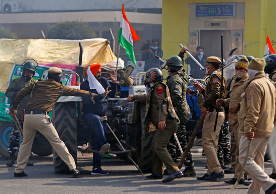 مظاهرات الهند (4)