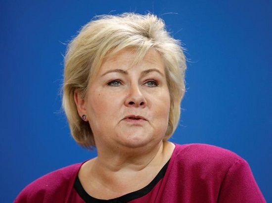 رئيسة وزراء النرويج إرنا سولبرغ